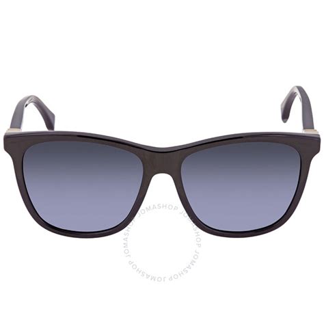 Fendi Grey Gradient Rectangular Ladies Sunglasses 